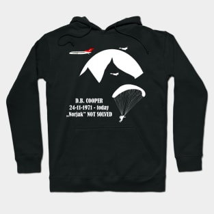 D.B. Cooper - the only uncaught hijacker Hoodie